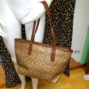 Coach "City" Tote Bag